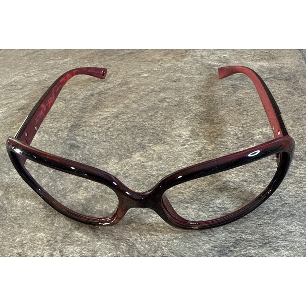 Juicy Couture AJCN15005Z Burgundy Tortoise Eyeglass/Sunglasses Frames Women's
